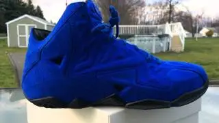 Unboxing:Review for LeBron 11 EXT Suede
