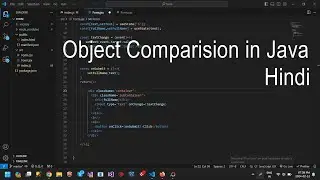 Compare two objects in java   java tutorial for beginners in hindi