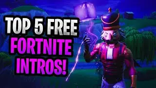 TOP 5 FORTNITE BATTLE ROYALE INTROS WITHOUT TEXT / DOWNLOAD