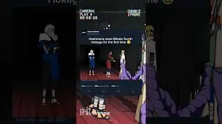Hashirama meet Minato fourth Hokage for the first time 🤣  #shorts #anime #naruto #sasuke #minato