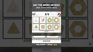 Say The Word On Beat In ADOFAI #adofai #challenge #sayonbeat #trending