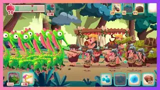 Dino Bash: Only Spitty in level 149