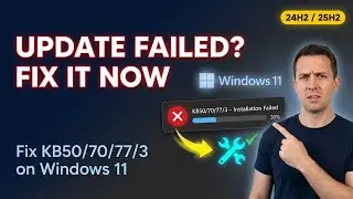 Fix KB50/70/77/3 Not Installing on Windows 11 (Step-by-Step Guide)