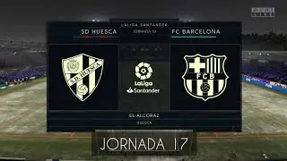 FIFA 21 | LALIGA SANTANDER J17: SD HUESCA - FC BARCELONA