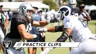 Top moments from joint practices with Rams | Raiders