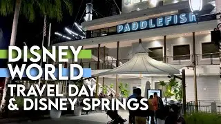 Paddlefish and Ammorette's in Disney Springs | Disney World Vlog - Travel Day