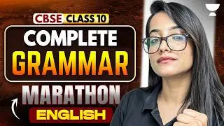 Class 10 English Grammar Marathon || Complete Grammar Revision || Juhi Ma'am