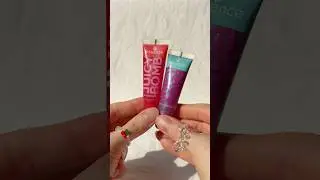 🎀Essence Juicy Bomb Shiny Lipgloss: 105 Bouncy Bubblegum, 104 Poppin' Pomegranate #makeup #beauty