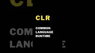 What is CIL, CLR in .NET? | C# Basics | #shorts