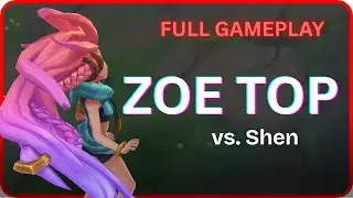 [Full Gameplay] Drac Zoe Top vs. Shen - 21 210126