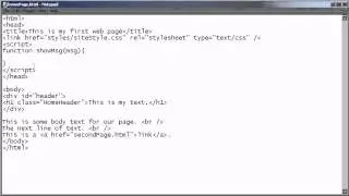 Web Development Series - Basic Javascript: Part 1