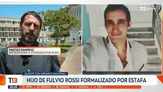 Hijo de Fulvio Rossi es formalizado por estafa