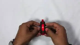 Water Resistant USB Rechargeable LED Bike Tail Light  -  RED  gearbest.com