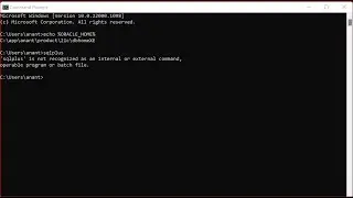 Add Oracle Home and SQL Plus to environment variables