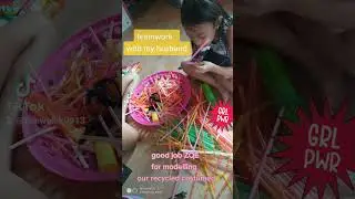 recycled costume peacock