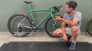 My first fully custom Titanium road bike - Baum Orbis Disc/Sram Red E1 Build