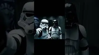 Storm Trooper Vlogs Part 1... 👀😂 #ai #stormtrooper #starwars #funny #shorts