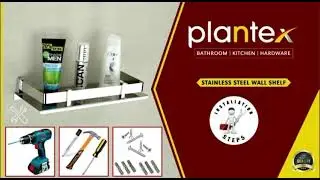 Plantex Stainless Steel Bathroom Shelf/Kitchen Shelf/Bathroom Shelf and Rack/Bathroom Accessories