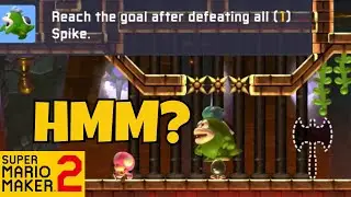 Spikes Above Spike | Super Mario Maker 2 Expert S87 E11