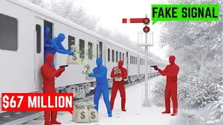 How One Fake Signal Stopped a Train and Led to a $67 Million Theft