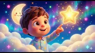Twinkle Twinkle Little Star 🌙 | Bedtime Lullaby for Babies | Baby Songs & Nursery Rhymes