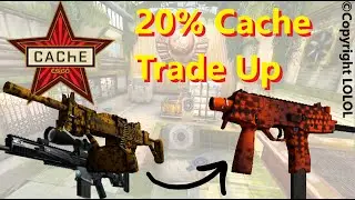 [CSGO] Cache 20% Trade Up Trick [What Filler Skins To Use In Trade-Up]