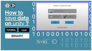 How To Save/Load Data In Unity || Binary Save System