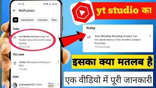 Your Monthly Roundup is here: Get the latest news in this month's Creator Roundup Kya Hai yt studio