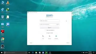 Zoom login error fixing