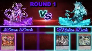 yugioh maliss vs dino rd 1