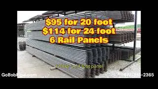 The GoBobs Fall FIRST and LAST Continuous fence SALE!! from GoBob Pipe and Steel