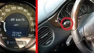 Mercedes W219 Hidden Function of Cruise Control / Cruise Control Mercedes CLS, W211