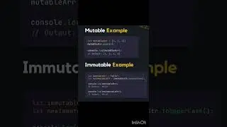 mutable & immutable || interview question answer