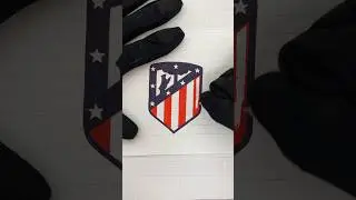 [ballpoint pen] Atl&eacute;tico Madrid emblem #atleticomadrid #emblem  #logo