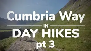 Cumbria Way lake District -Dungeon Ghyll to Keswick - ASMR Silent Hiking