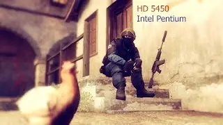 Counter strike:GO HD5450 Pentium E5500 2.8Ghz