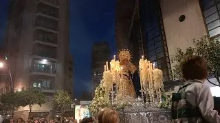 Traslado a la catedral Virgen de los Ángeles Almería 2024