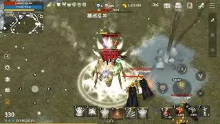 WYD MOBILE - 위드 M - Killing 3 AFKClan/FATALITY noobs together without SS and w/build farm - 24-05-04
