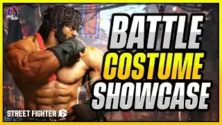 Street Fighter 6 ▰ Ryu Battle Costume Showcase 💥 Top Tier Mod By 
