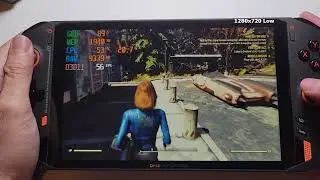 OneXPlayer 1S 1195G7 | FALLOUT 76 | Intel Iris Xe Performance