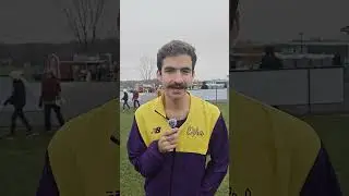 Chuckie Namiot after finishing 7th the 2024 D3 XC National Meet