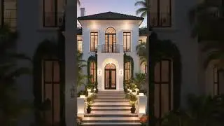 Elegant Mediterranean Villa with Modern Luxury Design.