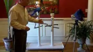Daniel Walthers provides instructions for building your own parrot stand