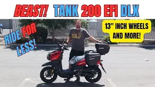 VITACCI TANK 200 EFI DELUXE STREET LEGAL SCOOTER REVIEW