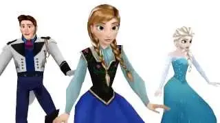 [MMD] Bad Romance - Lady Gaga  x Frozen