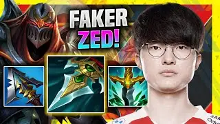 FAKER BRINGS BACK HIS ICONIC ZED! - T1 Faker Plays Zed Mid vs Karma! | Season 11