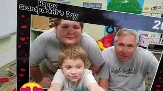 Grandparents Day at Ethans School!!