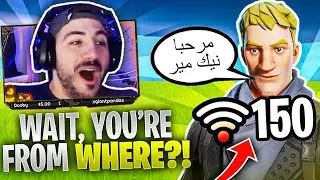 My Fortnite Duo Doesn&rsquo;t Speak English?! Random Fill On Middle East Servers!