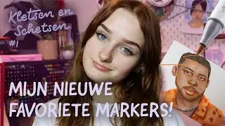 Mijn nieuwe favoriete markers! | Kletsen & Schetsen #1