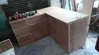 counter design for cosmetic shop